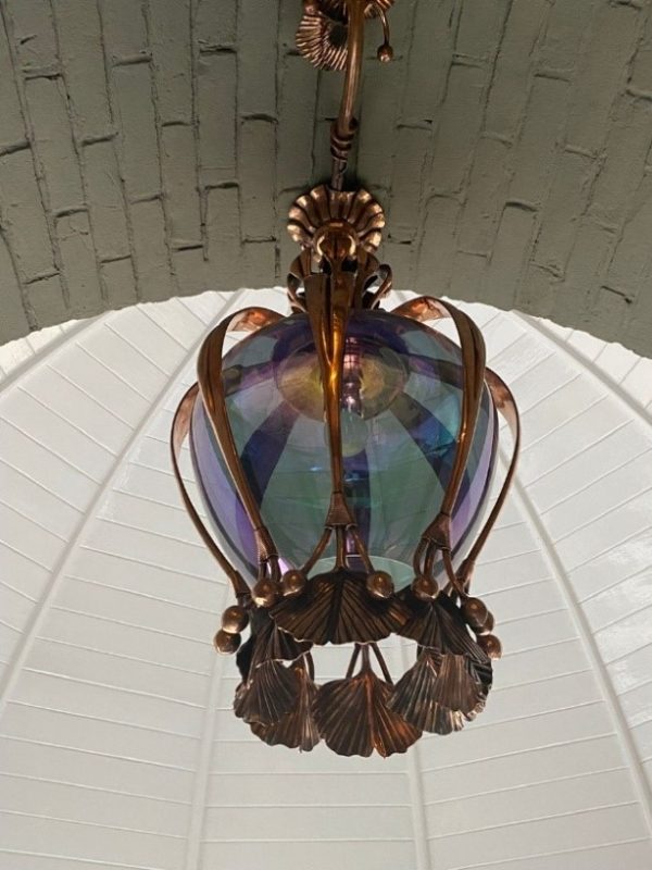 copper lamp in Aerdenhout