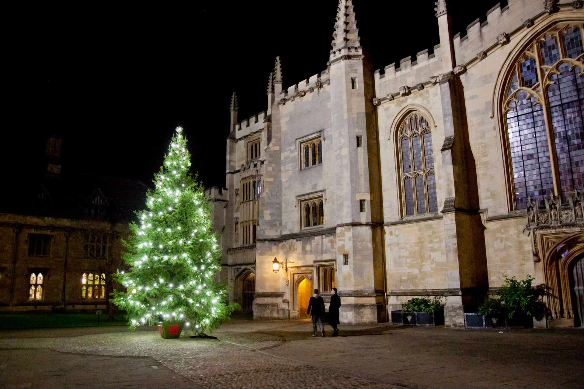 Christmas Magdalen College Oxford