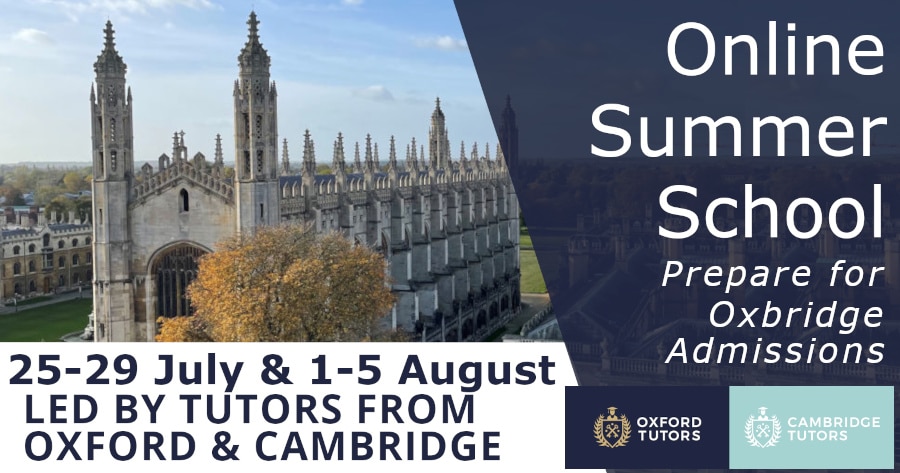 Online Summer School Oxford Tutors Cambridge Tutors