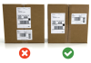 Where To Place Shipping Label on Box