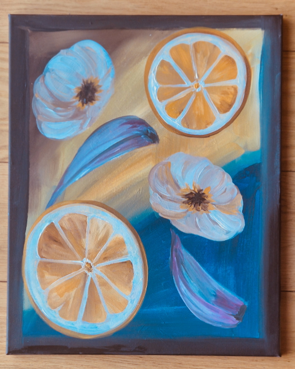 Lemon & garlic
