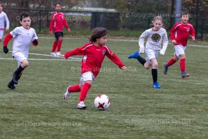 Zaterdag 14 november Pancratius alleen de mini’s en Champions League en jeugd tot elf uur