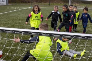 Woensdagmiddag 24 maart Pancratius training van de jongste jeugd