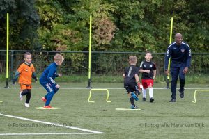 Woensdagmiddag 29 september Pancratius training van de jongste jeugd 