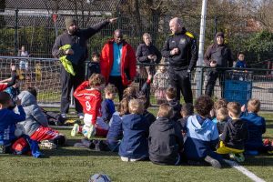 Woensdagmiddag 23 februari laatste uur Techniektraining en voorjaars vakantie Pancratius training van de jongste jeugd