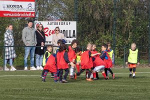 Pancratius zaterdag 16 april met de mini’s, Champions League en onderlinge wedstrijden