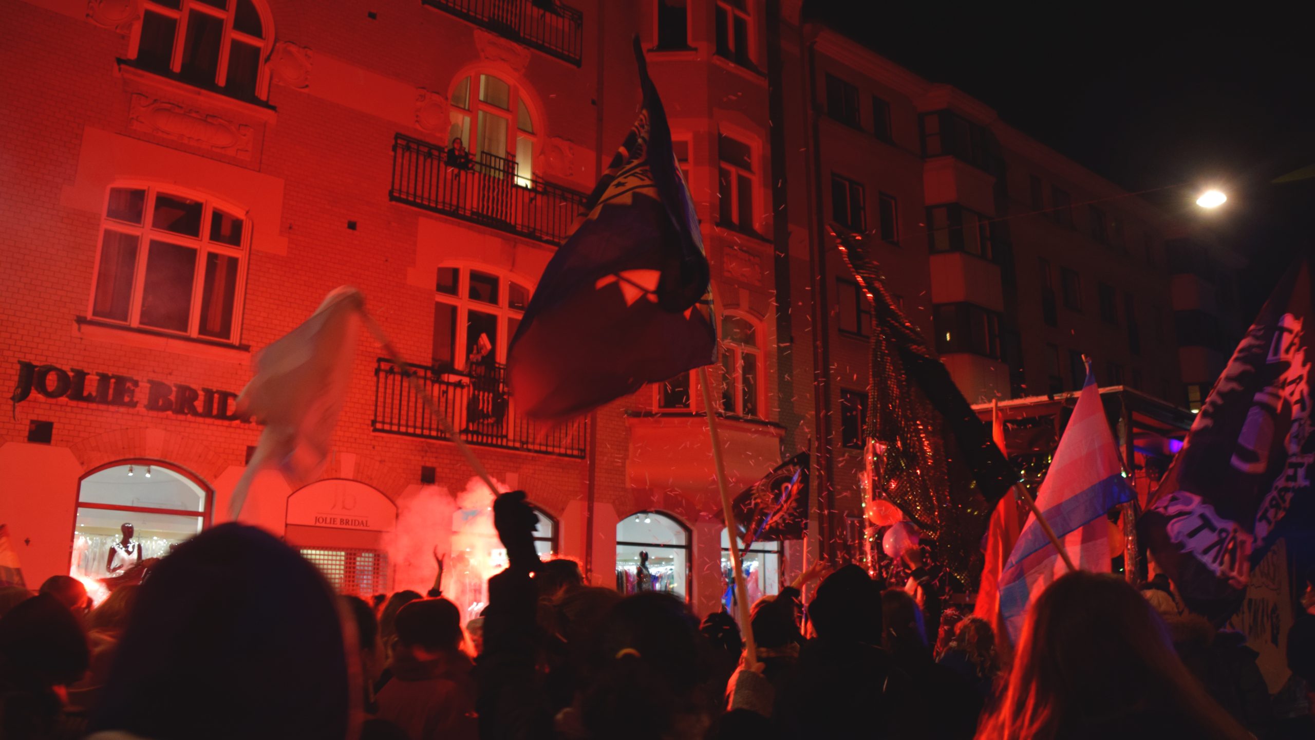 Foto från "Ta Natten Tillbaka" i Malmö. Fotograf: Malin Gustavsson