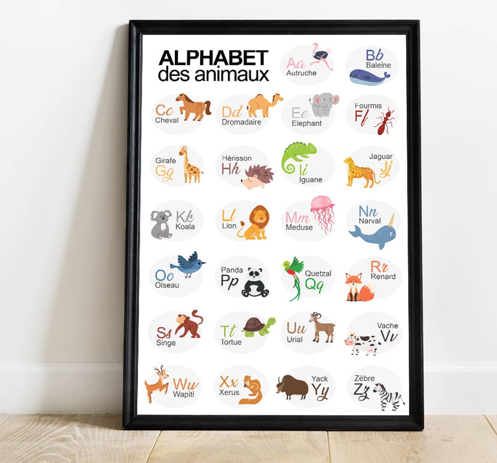 Supatmul 16 pièces Affiche Éducative pour Les Enfant - Poster educatif Enfant pour Maternelle, Comprend: Chiffres, météo, Couleur, Mois, Semaine, Alphabet, Ferme, système Solaire et Plus Encore