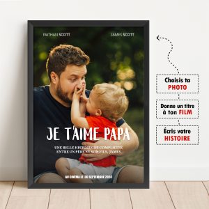 affiche de cinéma personnalisable