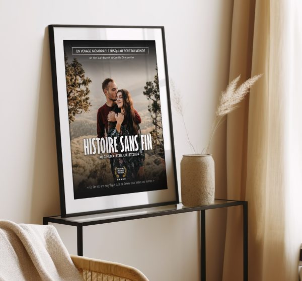 Affiche film nommé aux oscars personnalisable