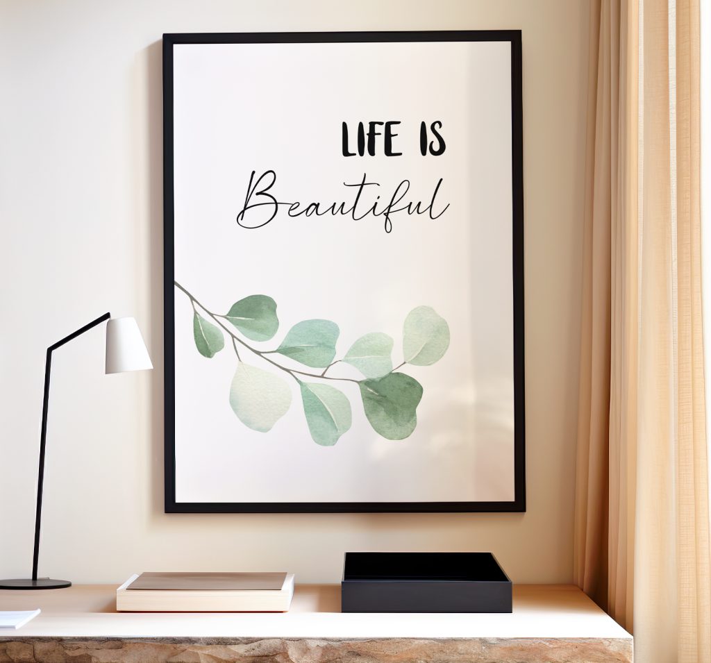 Affiche life is beautiful