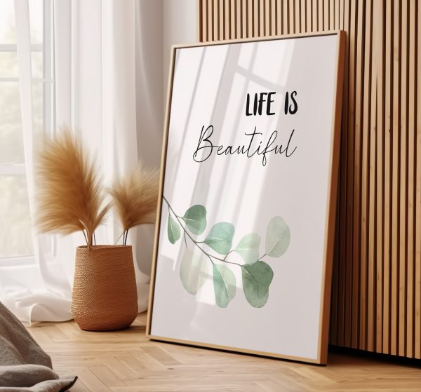 Affiche life is beautiful