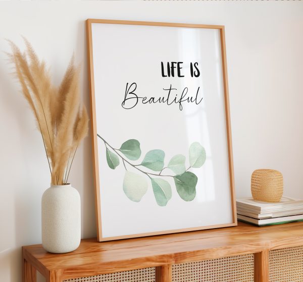 Affiche life is beautiful