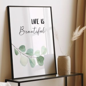 Affiche life is beautiful