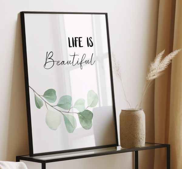 Affiche life is beautiful