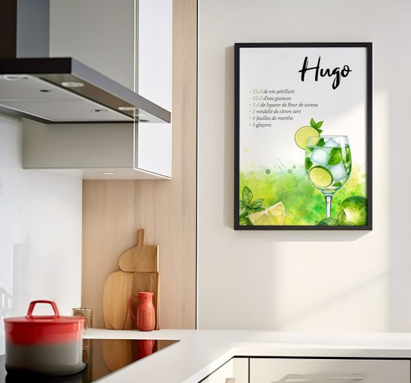 Affiche recette Hugo