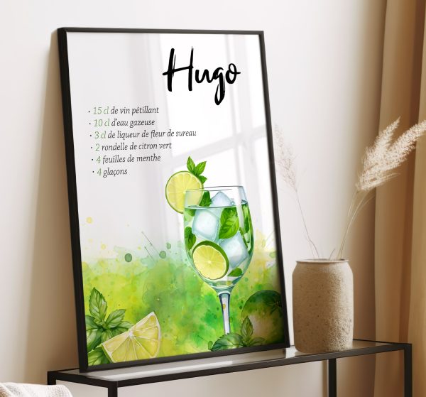 Affiche recette Hugo