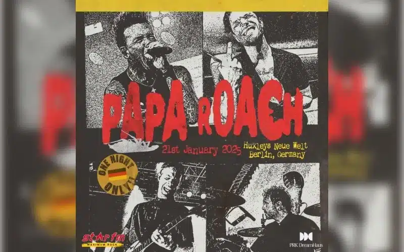 Papa Roach, exklusiv Konzert Berlin