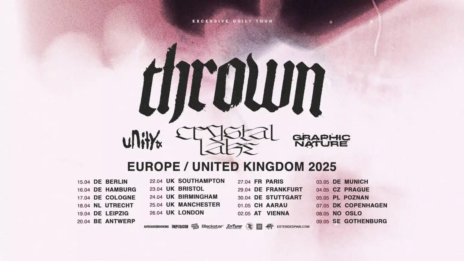 Thrown, Excessive Guilt Tour 2025