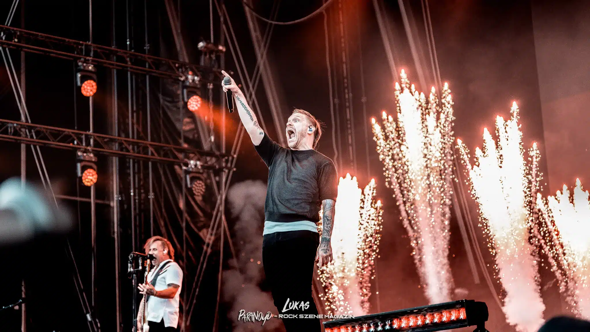Shinedown beim Rock For People 2025 - Credit:Lukas Duschek