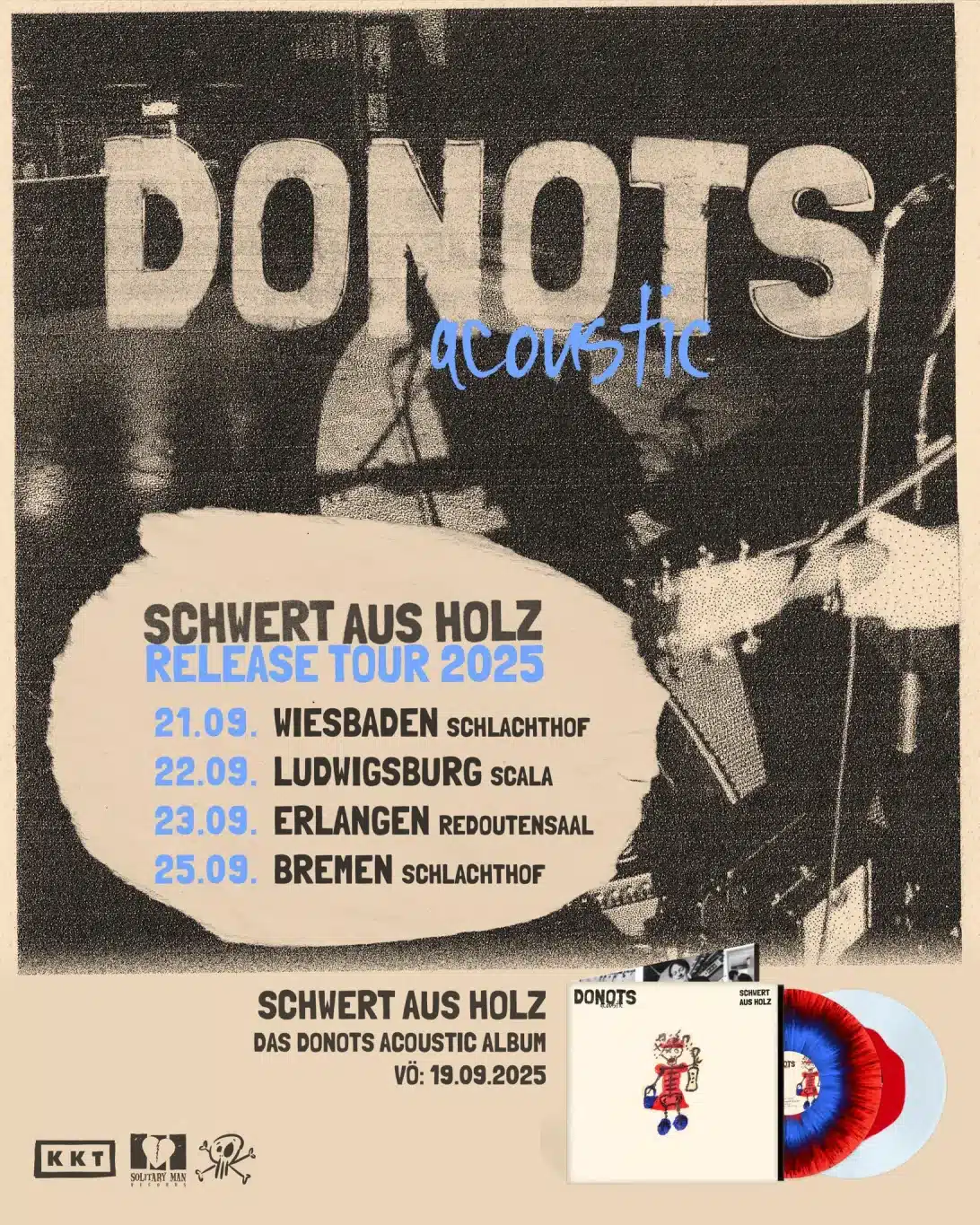 DONOTS kündigen intime Clubtour zum neuen Album „Schwert aus Holz“ an