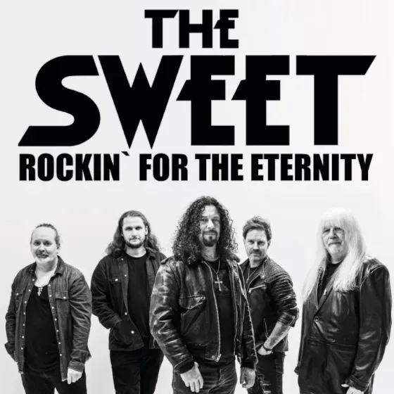 Glam Rock trifft Abschied – THE SWEET mit Doppelshow im Sudhaus Tübingen