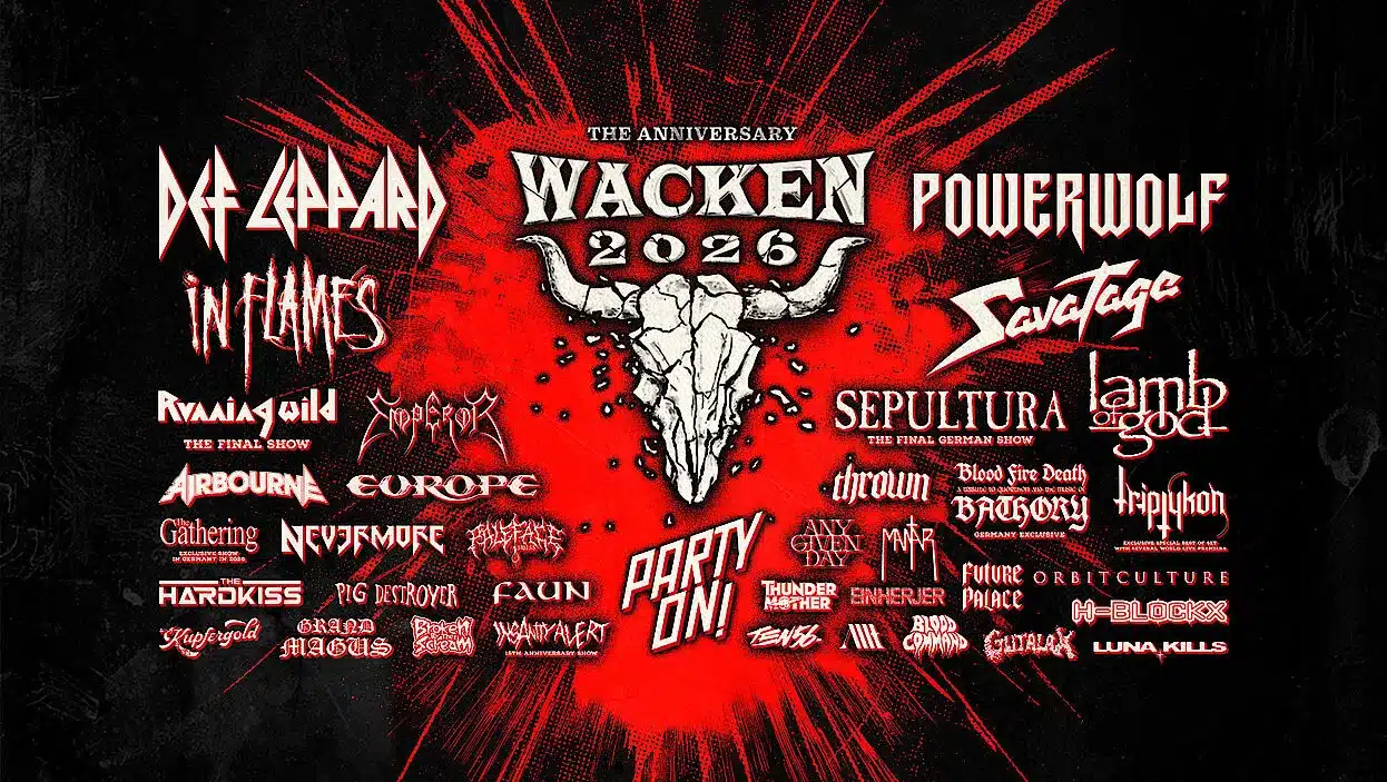 Wacken 2026 Offizielles Promo-Material