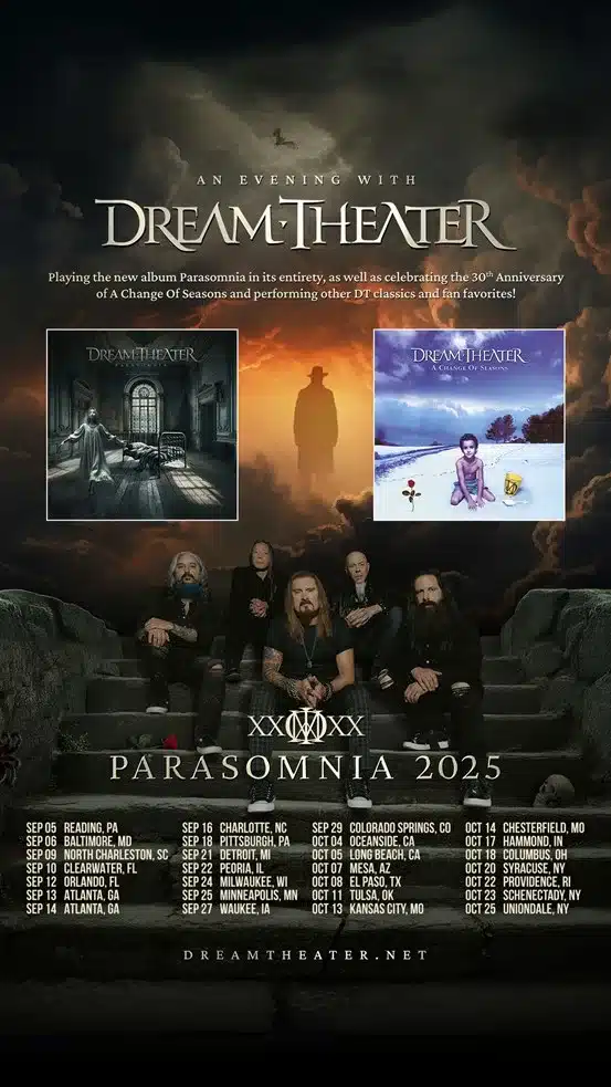 dream theater parasomnia 2025
