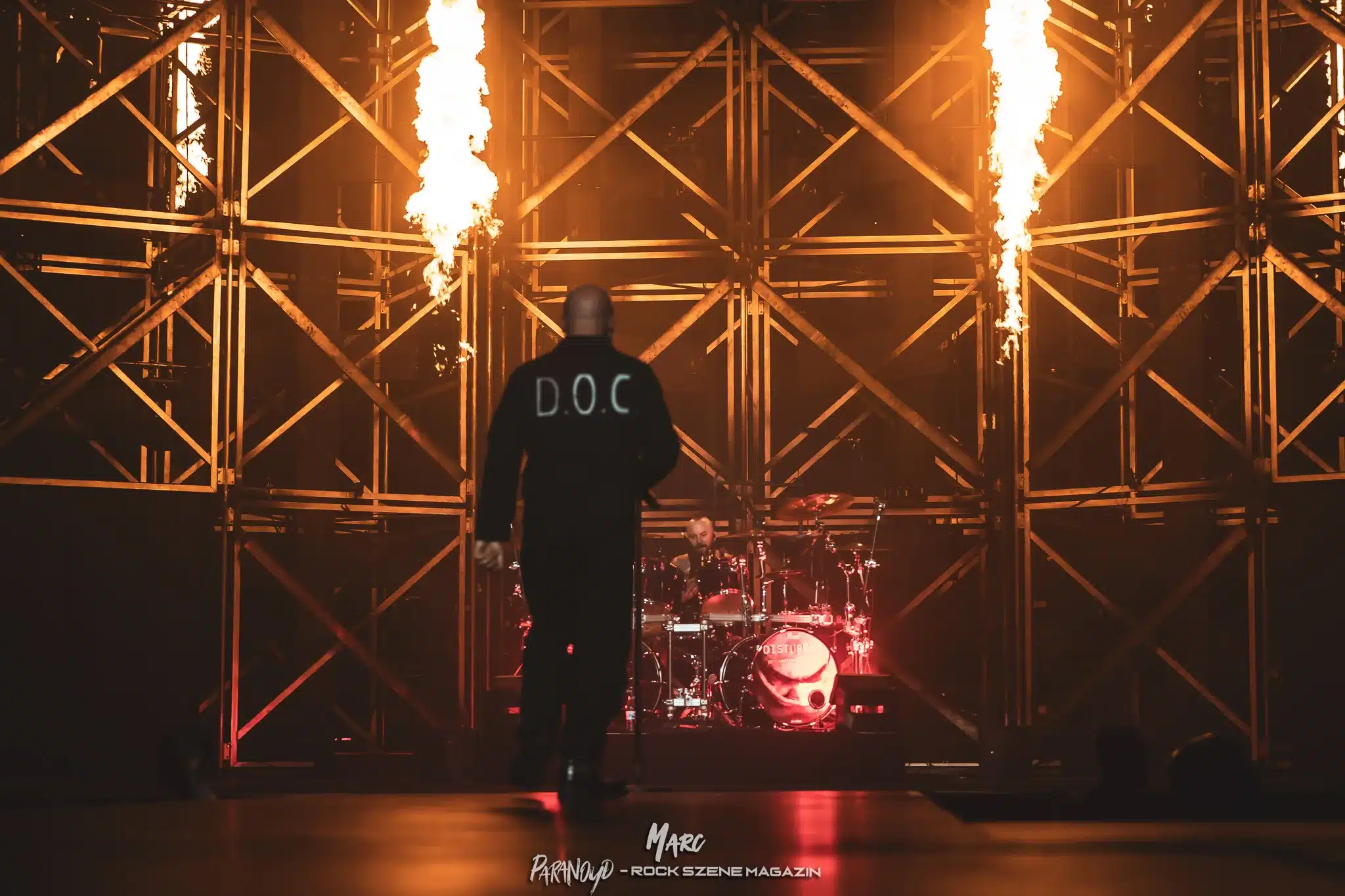 Disturbed stuttgart schleyerhalle The Sickness 25th Anniversary Tour