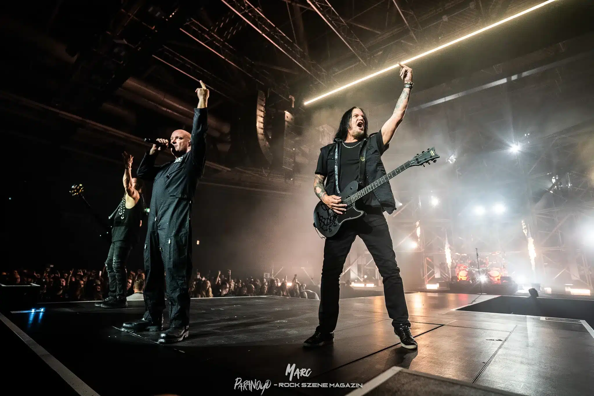 Disturbed stuttgart schleyerhalle The Sickness 25th Anniversary Tour