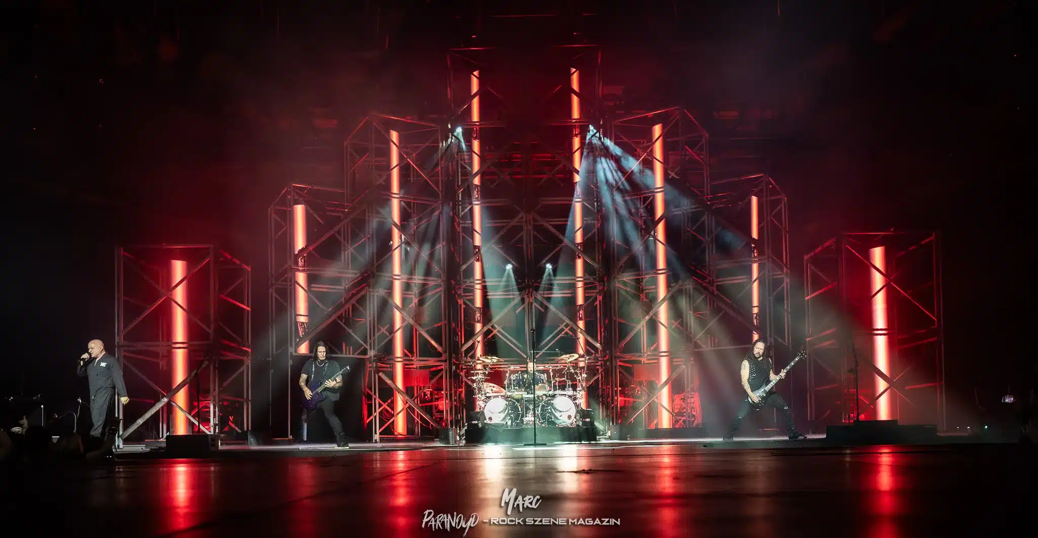 Disturbed stuttgart schleyerhalle The Sickness 25th Anniversary Tour