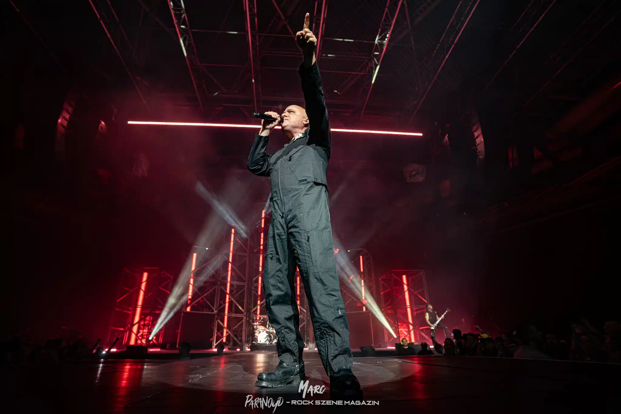 Disturbed stuttgart schleyerhalle The Sickness 25th Anniversary Tour