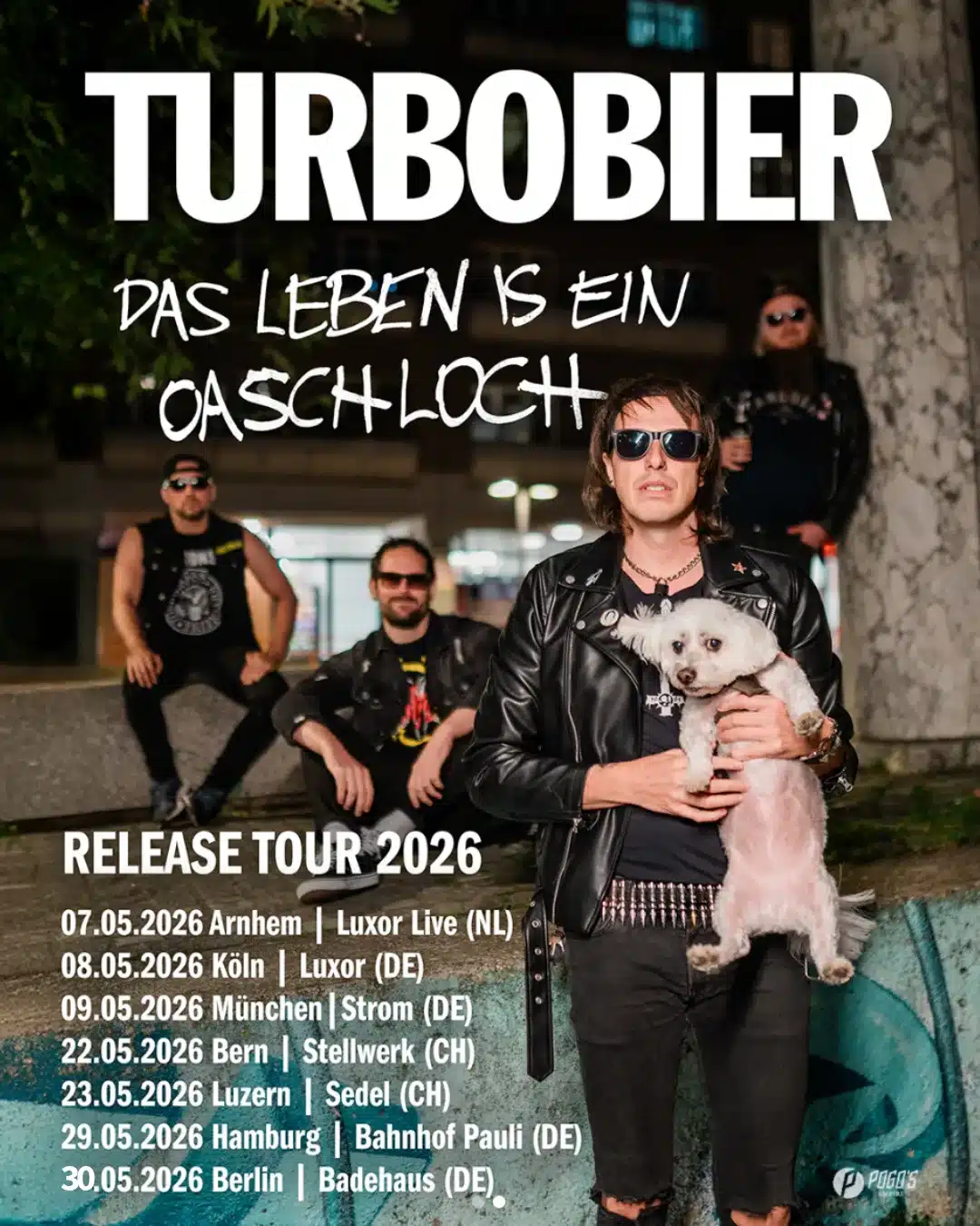 TURBOBIER kündigen neues Album und große „Das Leben is ein Oaschloch“-Tour 2026 an