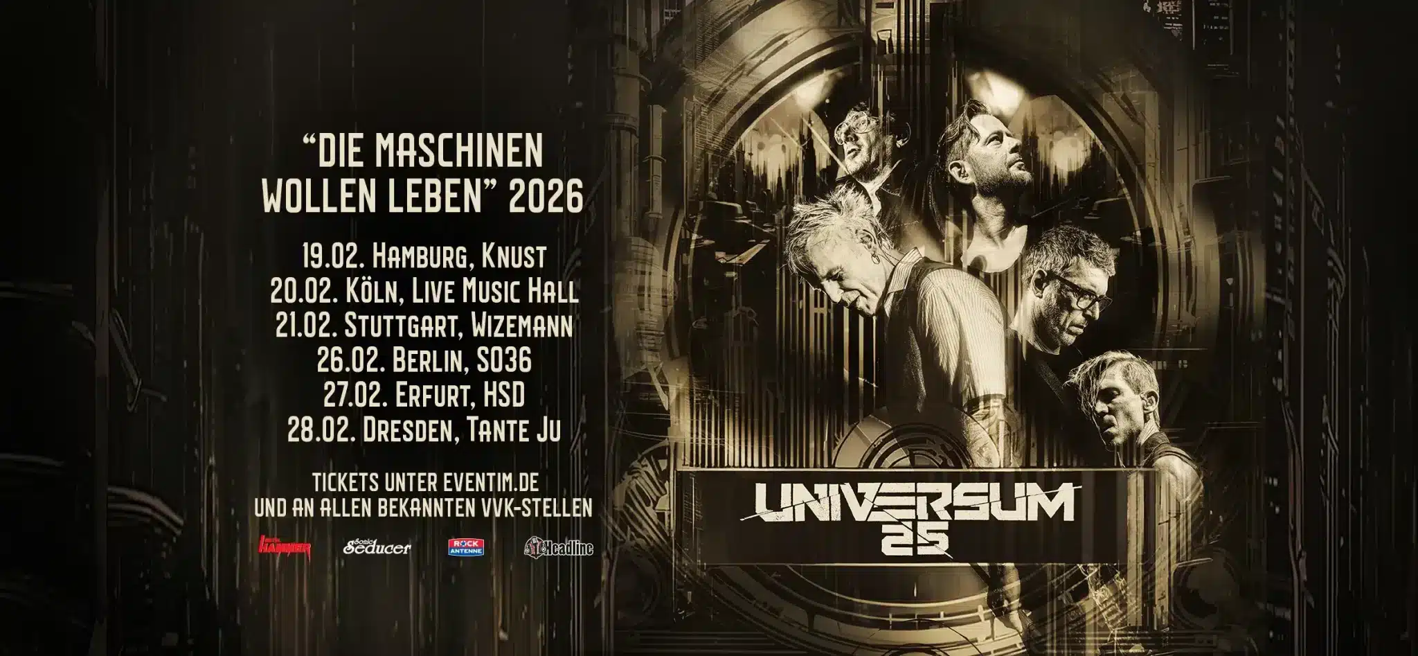 Die Maschinen Wollen Leben Tour