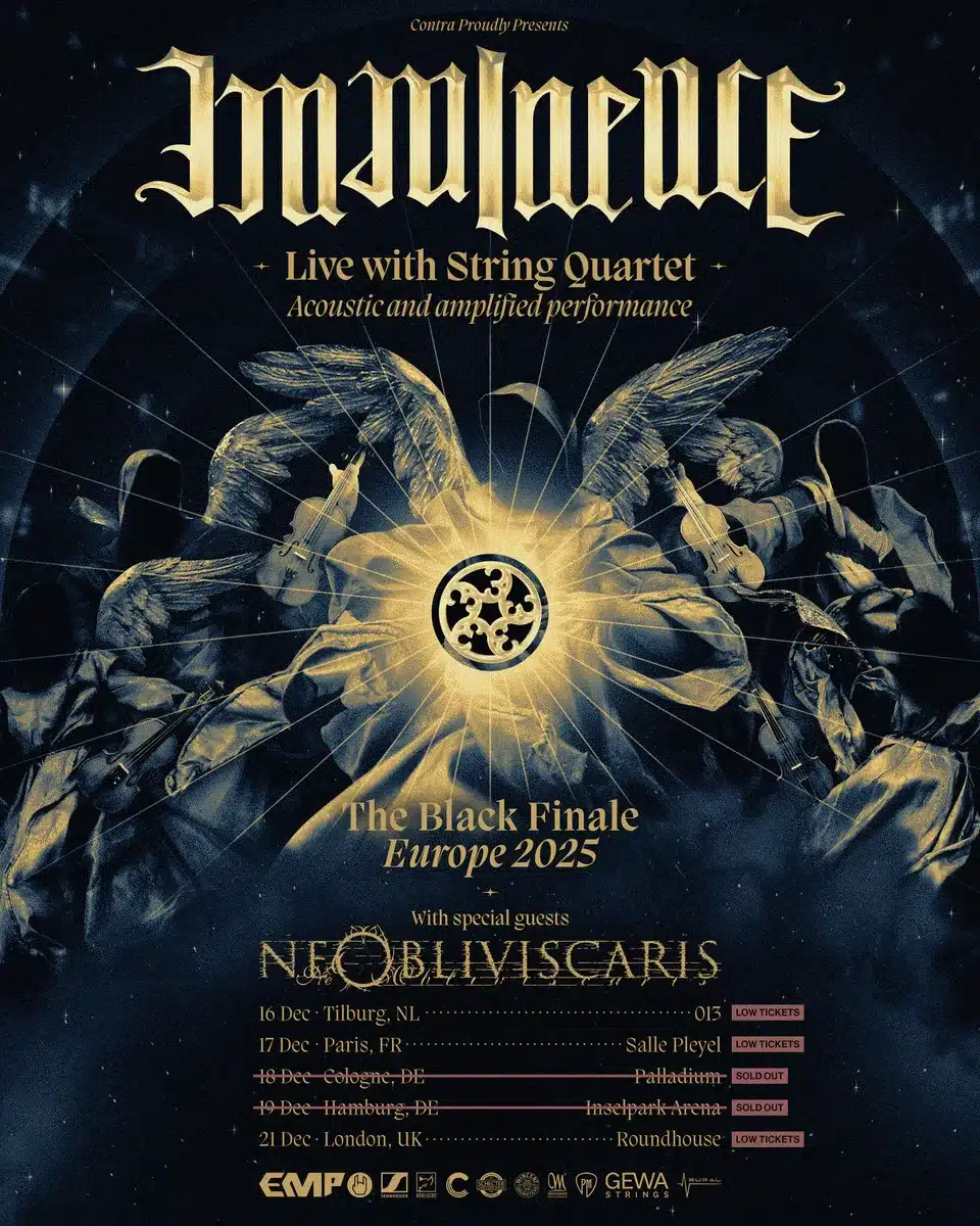 Imminence melden Ausverkauf: The Black Finale wird gigantisch