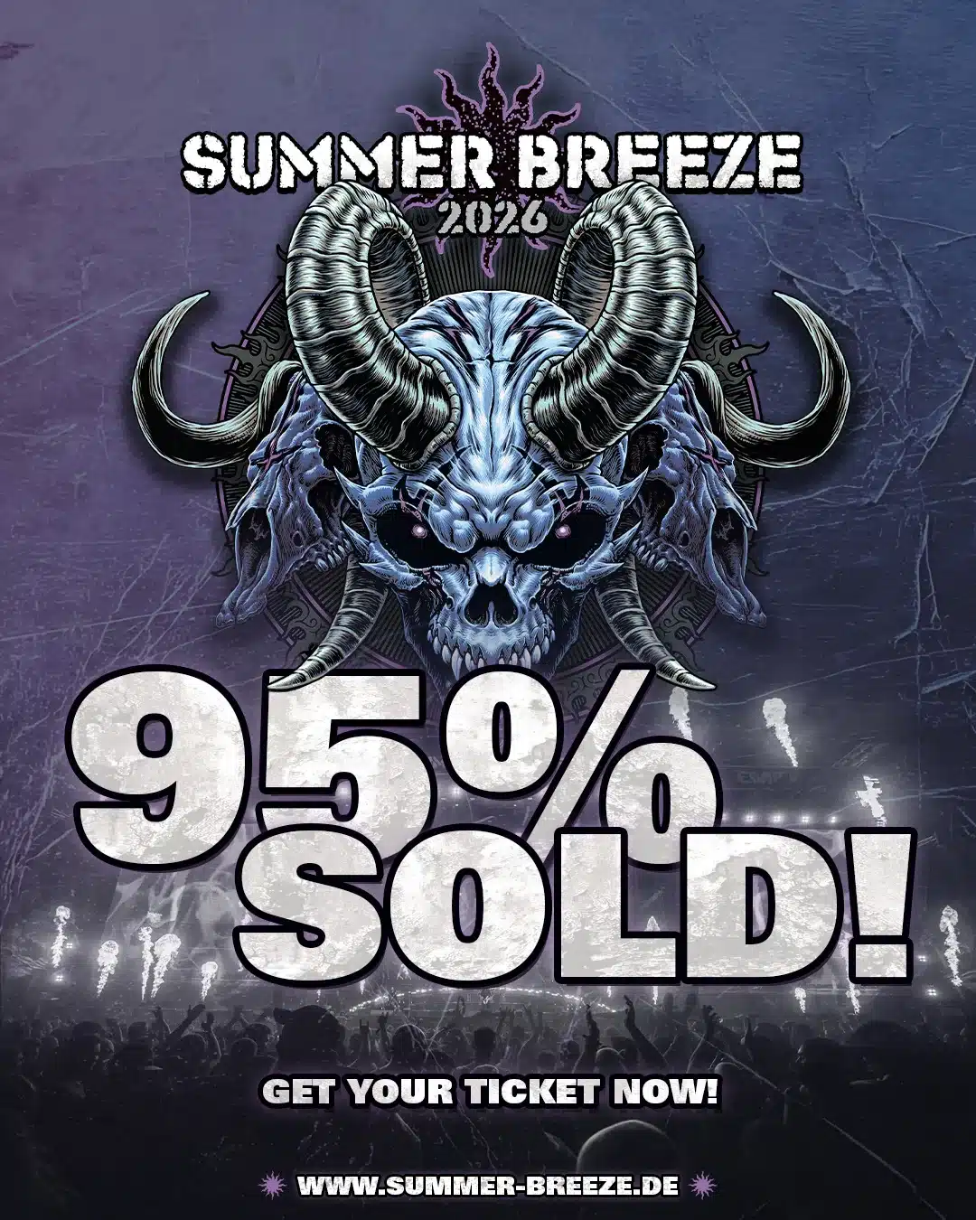 SUMMER BREEZE 2026 zu 95 Prozent ausverkauft