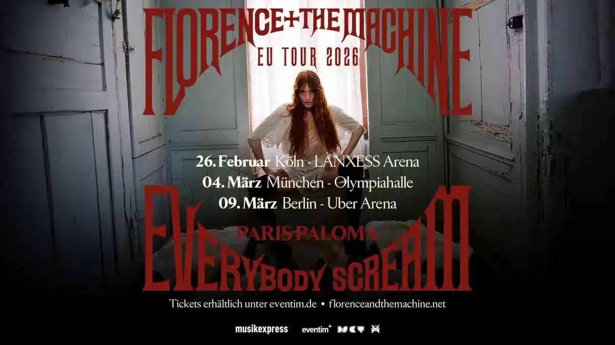 Florence + The Machine kündigen Deutschland-Termine für Frühjahr 2026 an