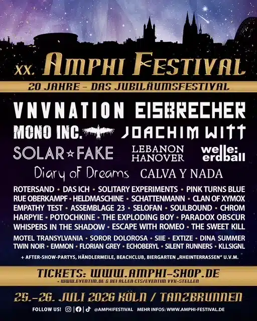 AMPHI FESTIVAL 2026 – FINALE BANDWELLE