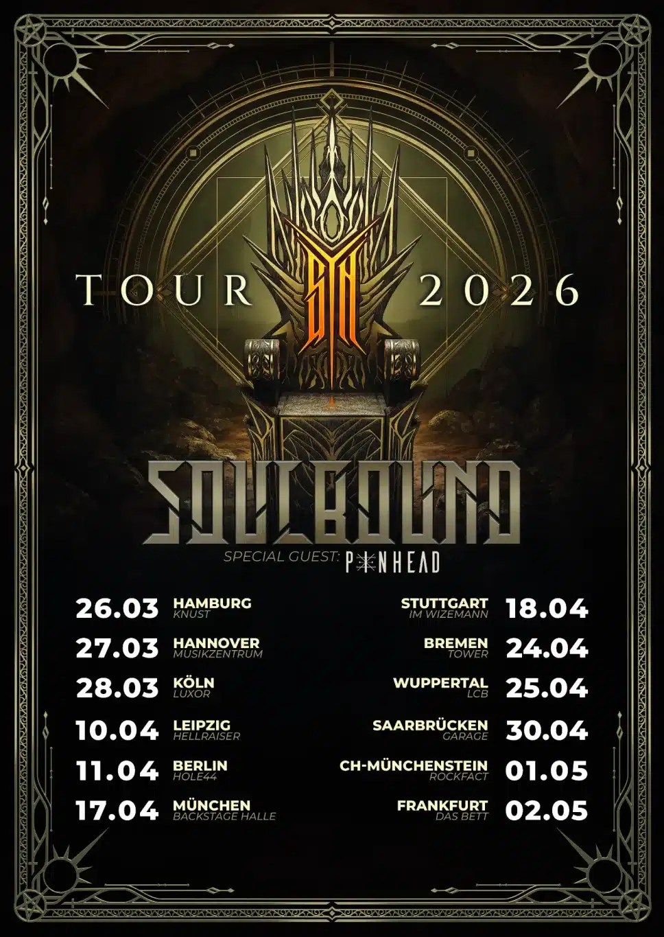 SOULBOUND veröffentlichen neue Single Not Metal Enough