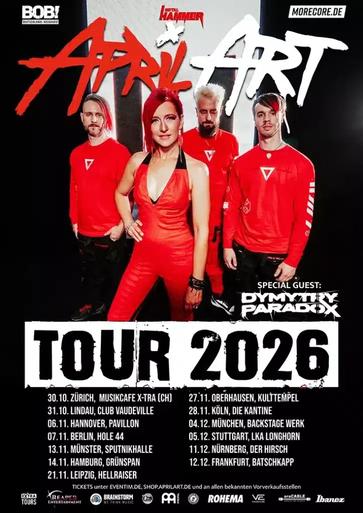 APRIL ART kündigen Tour 2026 an!