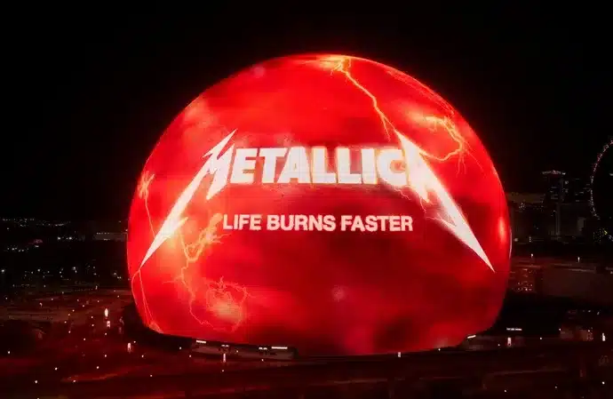 METALLICA-Sensation: "Life Burns Faster" im Sphere bestätigt!