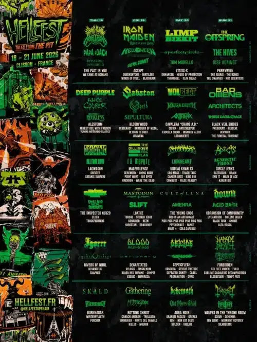 Hellfest 2026 banner