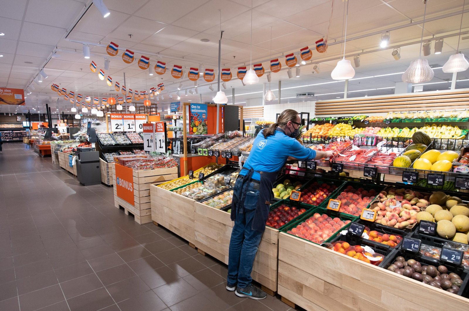 Meer vers bij vernieuwde Albert Heijn ‘Loon. Foto Albert Heijn Yasmin Hargreaves ParkstadActueel