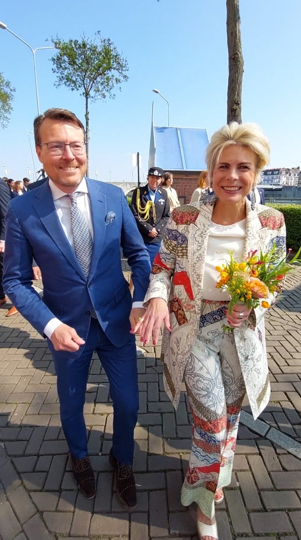 Prins Constantijn en Prinses Laurentien in