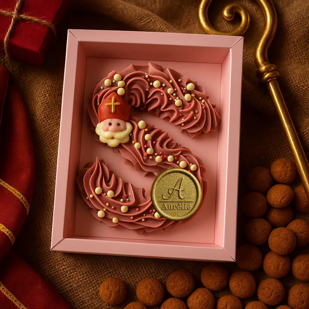 Chocoladeletters normaal Ruby of Karamel - foto 2