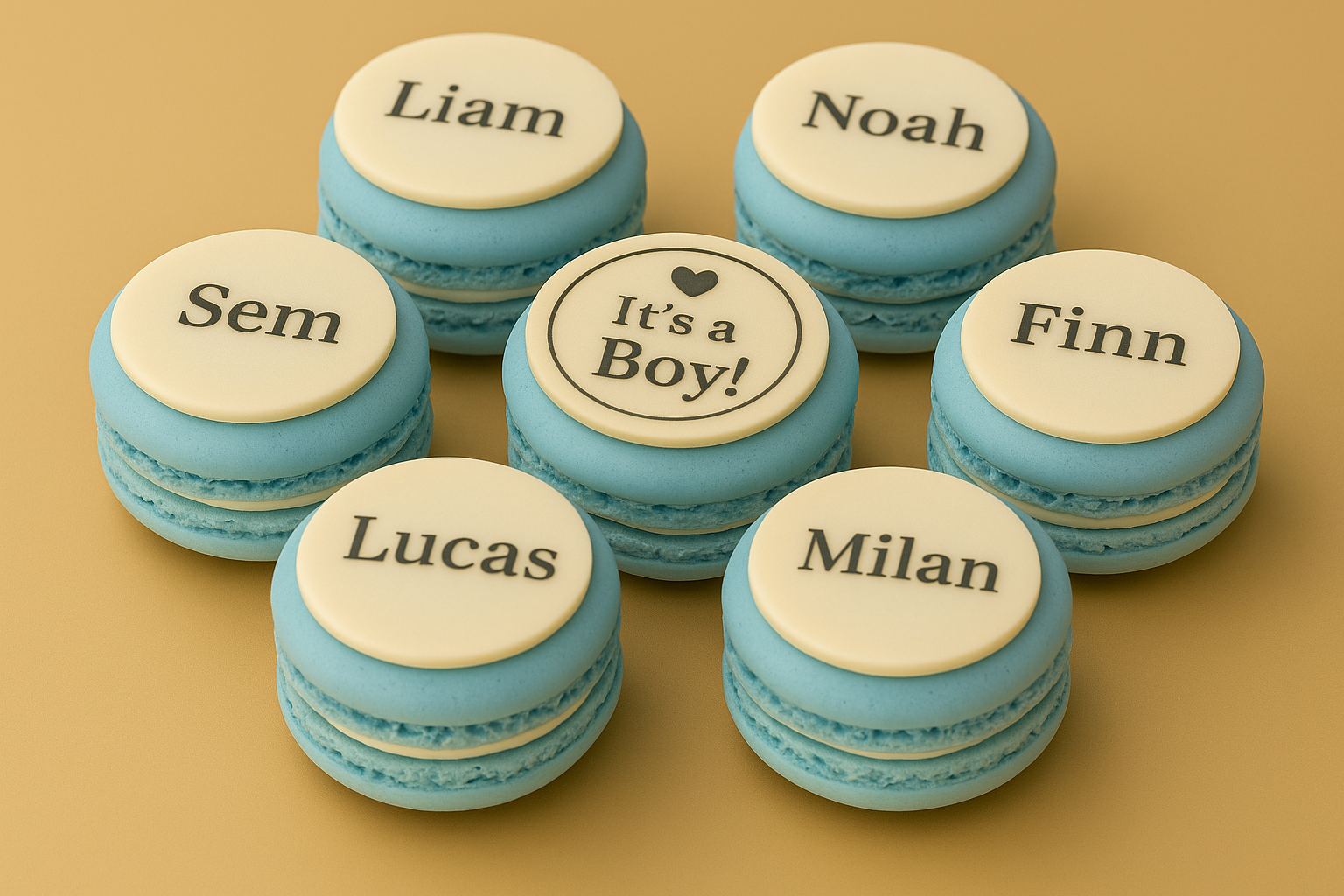 macaron naam boy