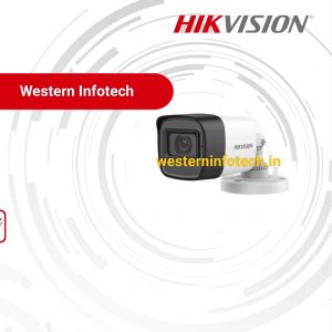 HIKVISION®  HQIS IR BULLET CAMERA 1080P INBUILT AI AUDIO PLASTIC 36M