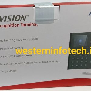 HIKVISION® MIÑMOË™ Ai DEEP LEARNING ALGORITHM FACE🆔 RECOGNITION TERMINAL CLOUD ACCESS CONTROL With 📶 NETWORK 🛜 MULTIPLE AUTHENTICATION⏩ MODE FINGERPRINT MIFI💳 CARD & PIN 2.4" DISPLAY 🔃 TAMPER-PROOF 12M DC12V1A*