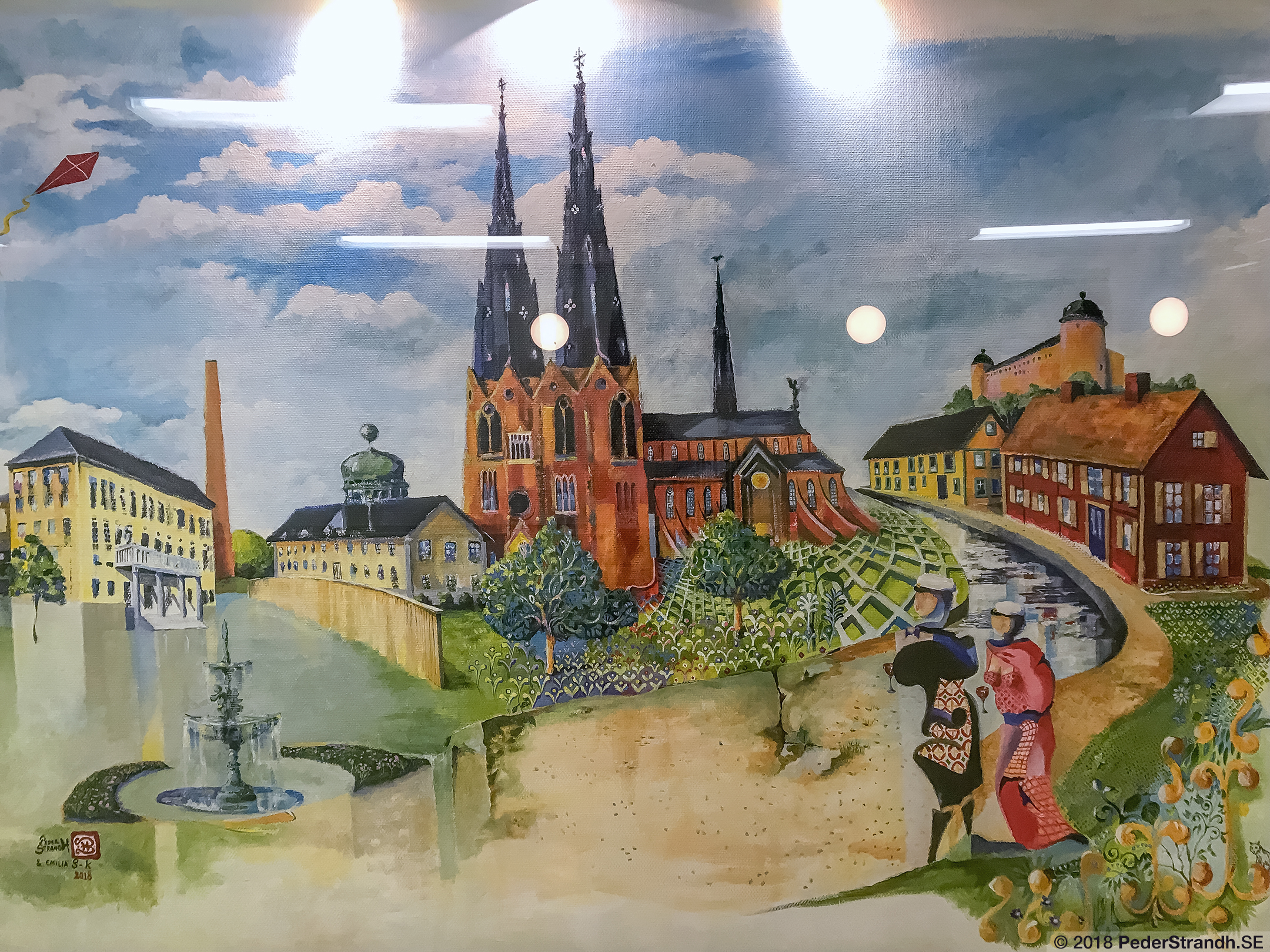 Du visar för närvarande Med ”Basilikan mitt i byn” fick jag en muralmålning i Uppsalas Stabby