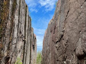 Slåttdalsskrevan i Skuleskogens nationalpark